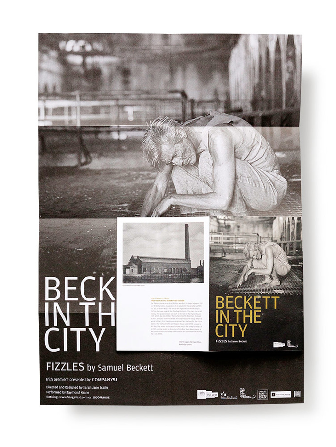 Beckett in the City: Fizzles – #urbend.com #typographic #layout