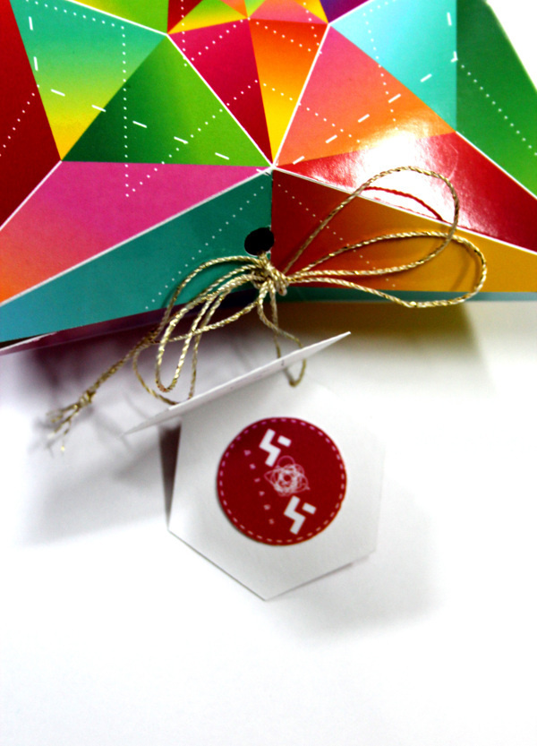 Festive packaging for Christmas cookies #packaging #creative #cookies