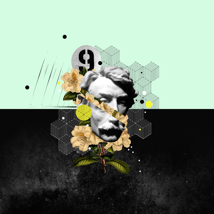 Solitude and things. #collage #graphic #cutpaste #illustration