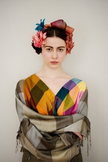 INKA - akainka.com #kahlo #flower #colorfull #jewellery #photography #portrait #multicolor #fashion #frida
