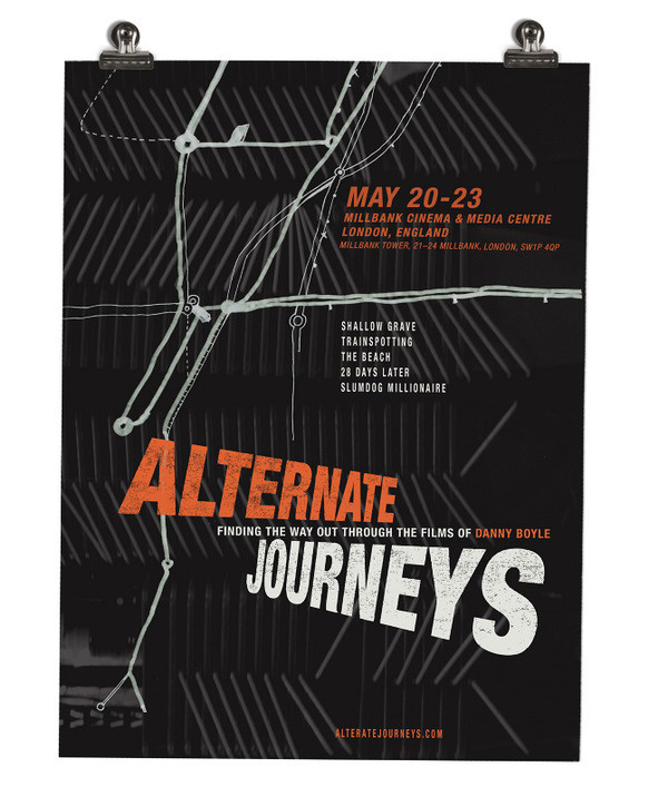 ALTERNATE JOURNEYS_film festival project #branding #design #exhibition #brand #poster #logo
