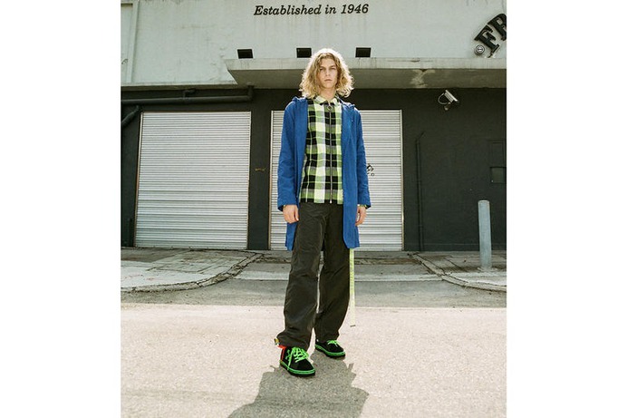 Off-White Spring Summer 2019 Jim Stark Collection Bart Simpson "Rebel Without A Cause" 90s New York City Streetwear Inspiration Dondi White Graffiti Artist Graphics New Collection HBX Drop Release Information