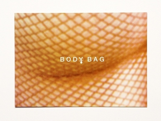 Body Bag on the Behance Network #packaging #bodybag
