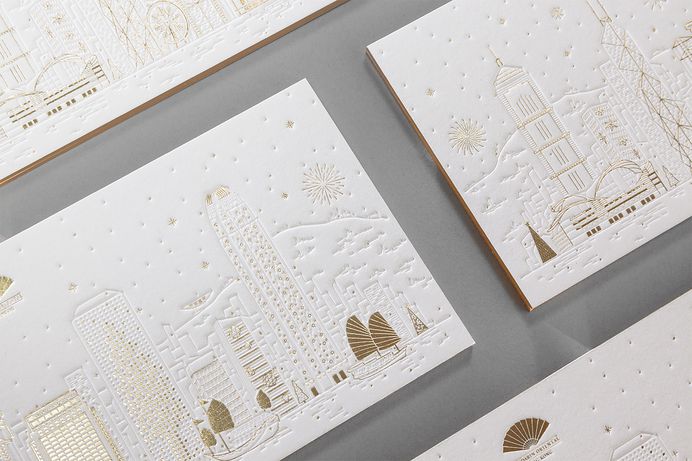 Mandarin Oriental Greetings Card on Behance