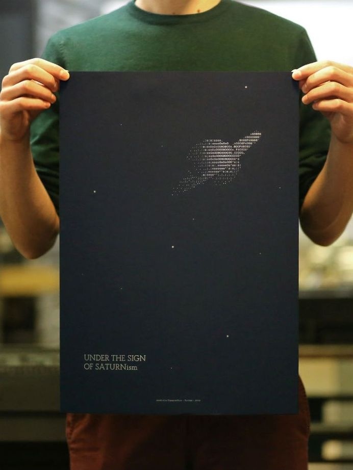 Under the Sign of Saturnism Poster #space