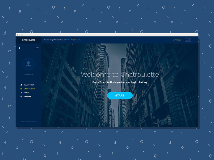 #Chatroulette #Redesign #Concept