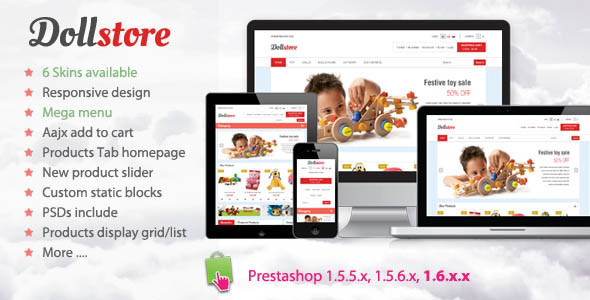 Toys Store Prestashop Themes