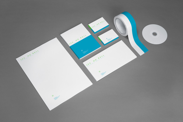 Second Ball on Behance #golf #branding #second #fiore #identity #blue #balls #green