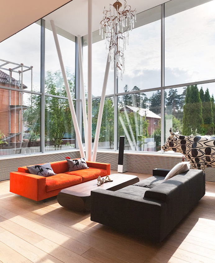 4a Architekten Give Character to Residential House in Moscow - #architecture, #house, #home, #decor,