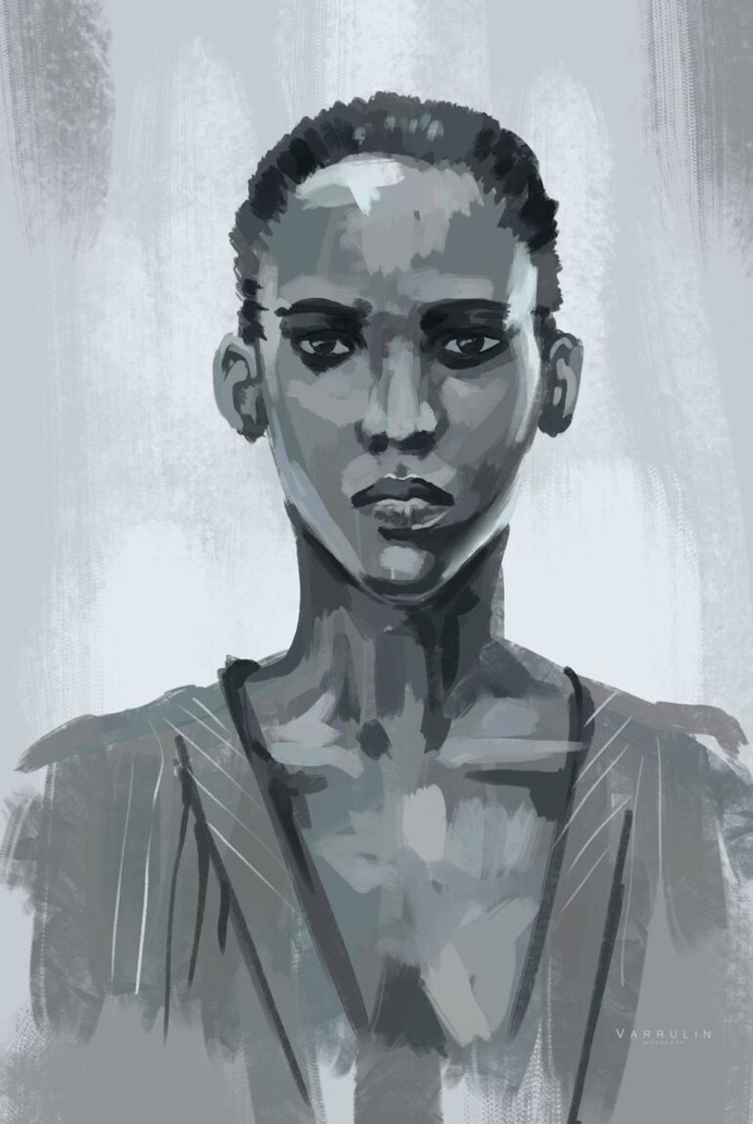 Portrait Prac 2 by Varrulin