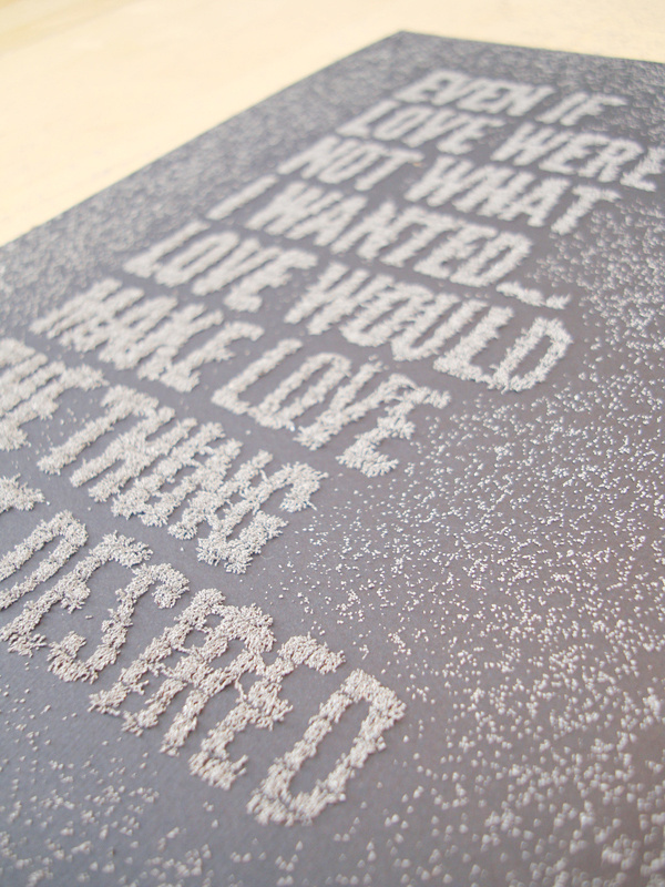 Magnetic Typography #magnetic #typeface #installation