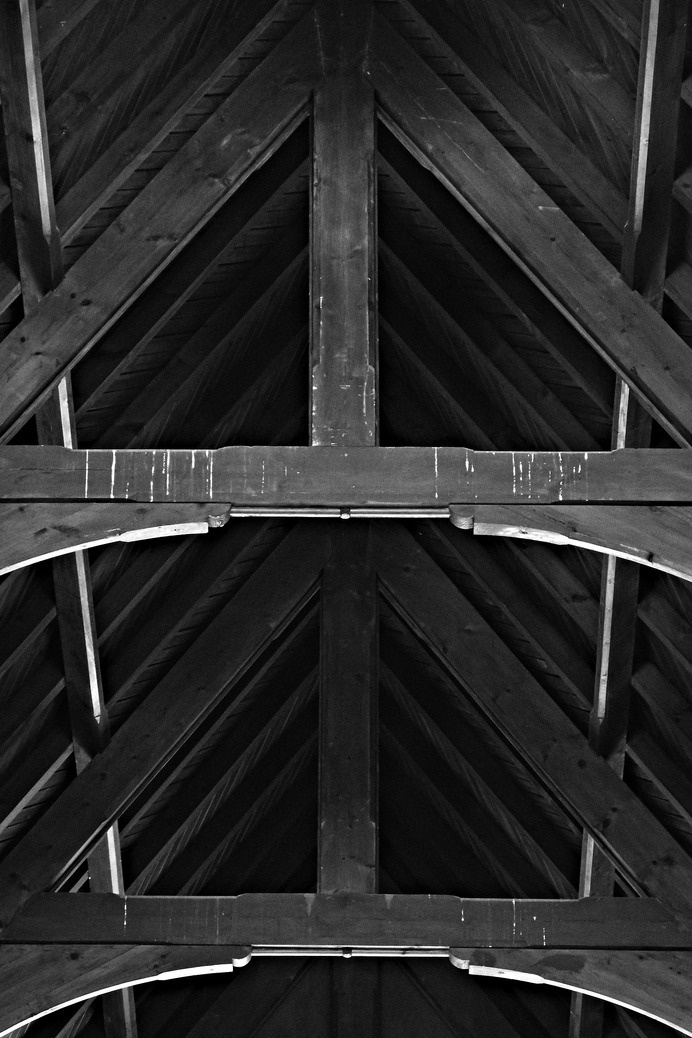 kyÅ« saÅ‹ lee #white #symbolic #structure #black #wood #triangle #photography #architecture #art #and #symbol #dark