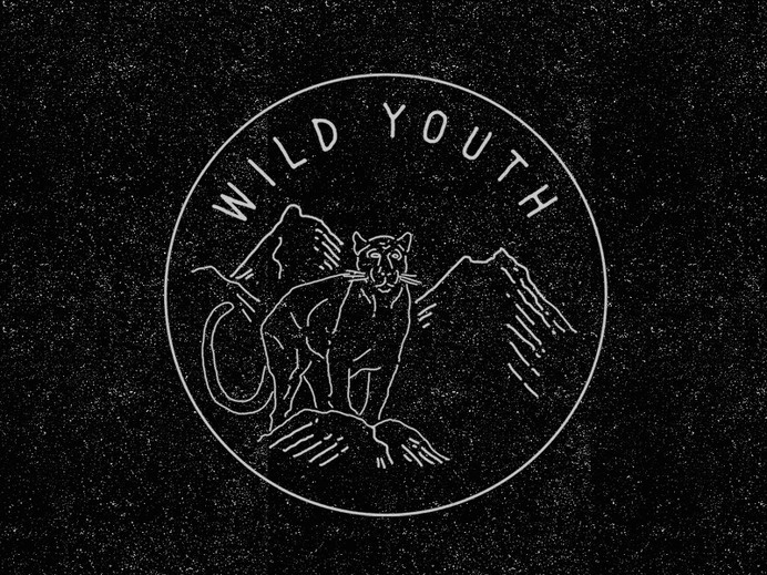 Wild-youth #classic #orange #illustration #nature #panther #tiger #animal