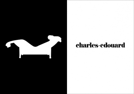 Cut it out on the Behance Network #white #forniture #design #graphic #black #minimal #and