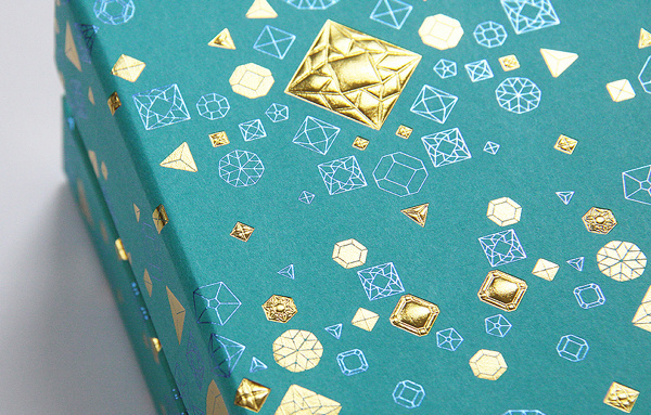 Packaging For Polytrade Paper on Behance #diamonds