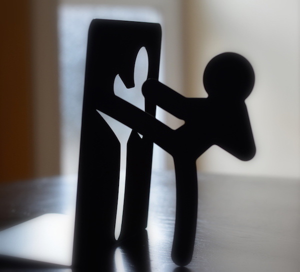 Stickmen Bookends #tech #flow #gadget #gift #ideas #cool