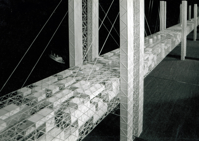 Yona Friedman - Spatial City - 1960 #urban