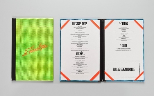 Anagrama | La Fábrica Del Taco 2010 #menu