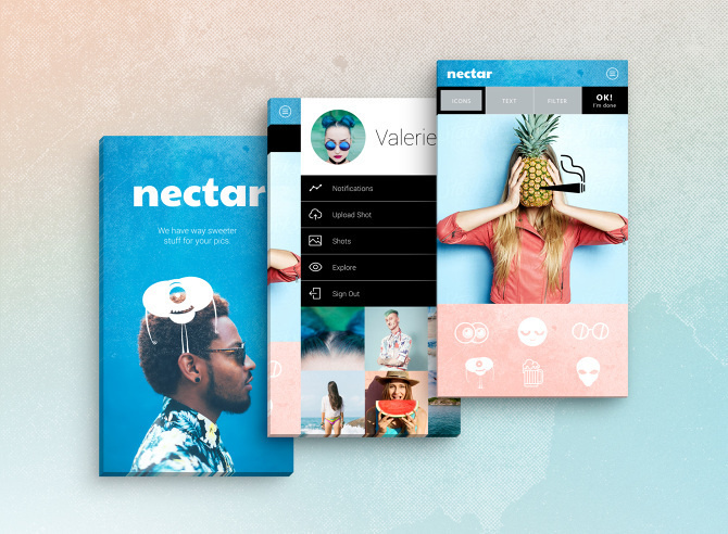 Nectar App - Amy Martino - Design + Art Direction #app #mobile