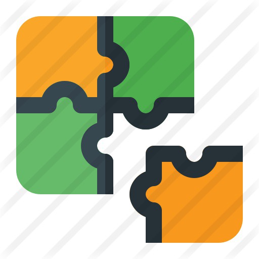 See more icon inspiration related to jigsaws, business and finance, hobbies and free time, Jigsaw, puzzle pieces, puzzle game, solution, creativity, gaming, puzzle, fit, company and business on Flaticon.