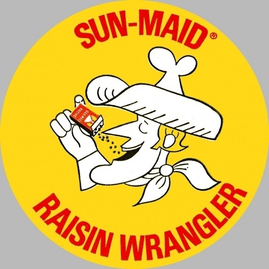 All sizes | Sun Maid Raisin Wrangler Sticker 1960's | Flickr Photo Sharing!