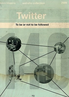The Collective Loop #design #graphic #twitter #poster #art #retrofuturs