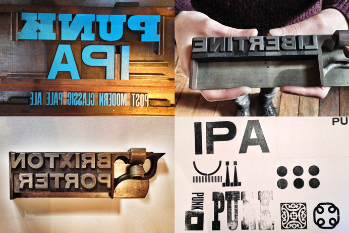 #beer #craft #branding #letterpress