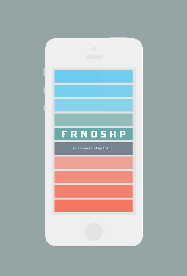FRNDSHP #flat #frndshp #color #iphone #app