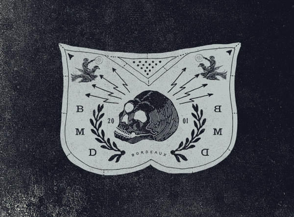 Bella Martribus Detestas #illustration #skull