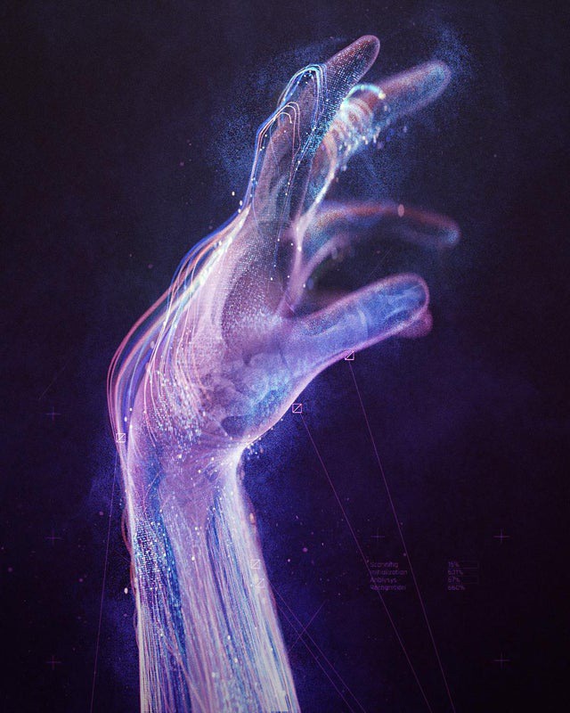 r/Cinema4D - Light through the veins (C4D + Octane)