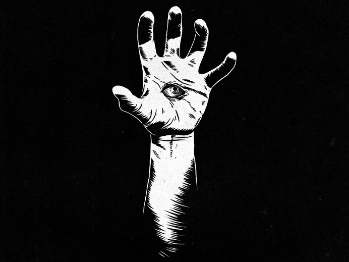 hand, eye