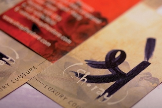 Luxury Retail Store - Shray on the Behance Network #business #card #india #bombay #shray #brand #identity #visiting #logo #sanskrit