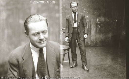 They don't make mugshots like this anymore: Amazing police photos of 1920s criminals arrested in Australia | Mail Online #photography #mugshot