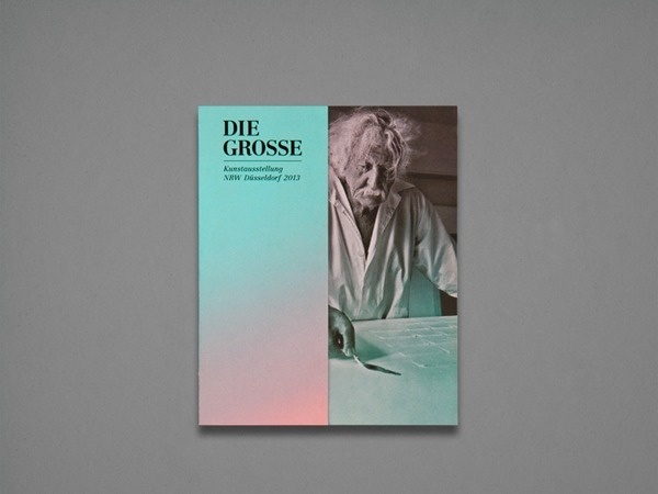 DIE GROSSE Kunstausstellung NRW Exhibition Catalogue on Behance #book