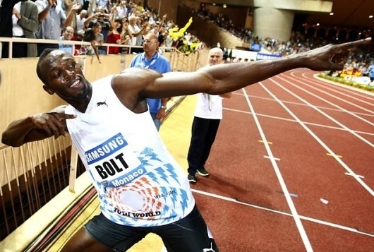 usain bolt monaco - Google Images #running #bolt #mine #puma