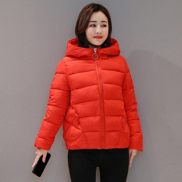New Winter Short Women's Jacket Large Size 4XL 5XL 6XL 7XL Female Hood Women Parka Plus Size Cotton Down Jacket Autumn