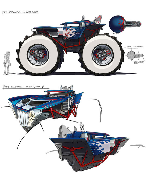 motorcity Brandon 6 #truck #wheels #vehicle #design #illustration #concept #art #car