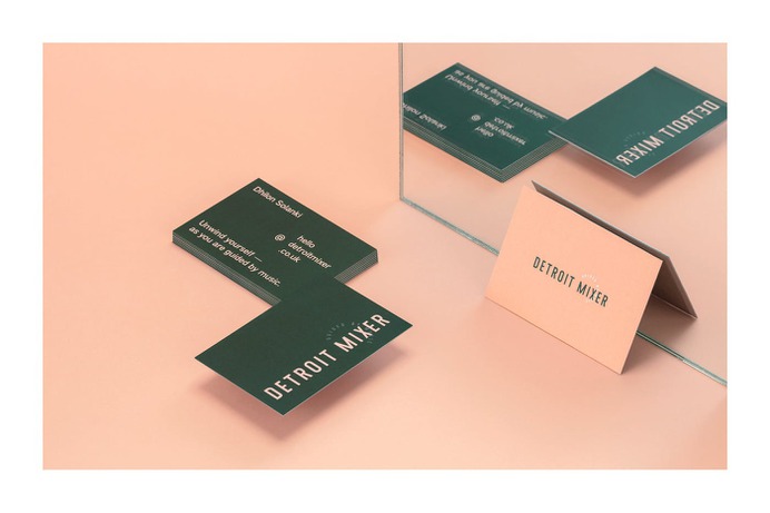 Detroit Mixer Corporate Design - Mindsparkle Mag Beautiful branding for Detroit Mixer, a cocktail bar, created by The Branding People in Mexico. #branding #identity #design #color #photography #graphic #design #gallery #blog #project #mindsparkle #mag #beautiful #portfolio #designer