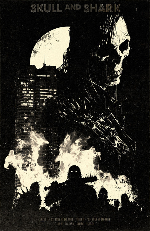 Skull and Shark Comic, Soundtrack, T Shirts Coming Soon!DaveRapoza.com #dave rapoza #skull and shark