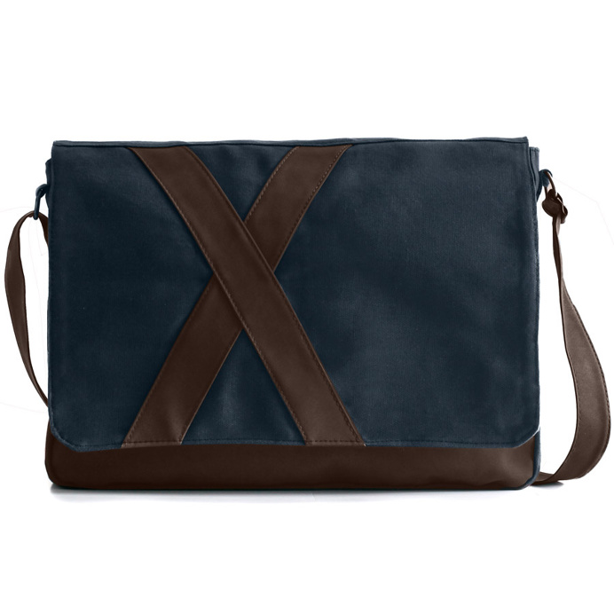#nevend - azul #darkblue #bag #messenger #shoulderbag #plain #caftan #simplicity