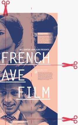 FRENCH NEW WAVE FILM poster on Behance #print #book #poster #film