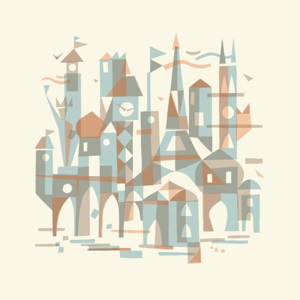 LANDMARKS OF THE WORLD 16 - Chris Turnham #illustration #hand #chris #turnham