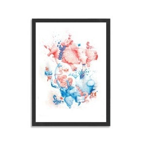 Sex by DULK #print #40x60cm