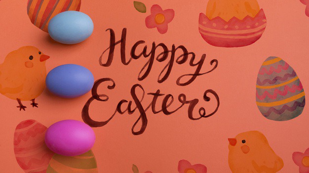 Happy easter day Free Psd. See more inspiration related to Flower, Mockup, Floral, Typography, Chicken, Spring, Leaves, Celebration, Happy, Font, Holiday, Mock up, Easter, Plant, Drawing, Religion, Egg, Painting, Lettering, Traditional, Test, View, Up, Happy easter, Day, Top, Top view, Eggs, Cultural, Tradition, Mock, Seasonal and Paschal on Freepik.