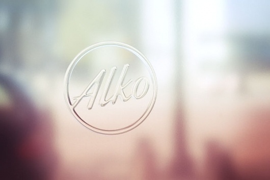 ALKO Flaship Store on the Behance Network #wine #glass #identity #retail #logo