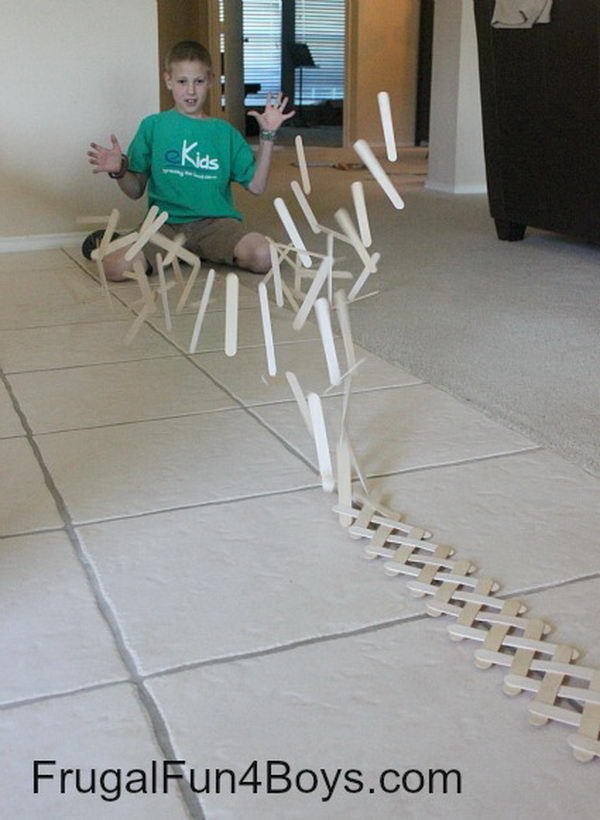 Homemade Popsicle Stick Crafts #craft #stick #popsicle #homemade #diy