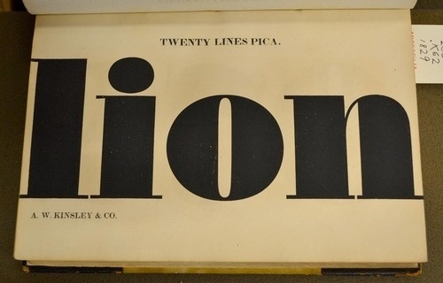 Daily Type Specimen | This is one of those big fat faces in the 1829... #typography