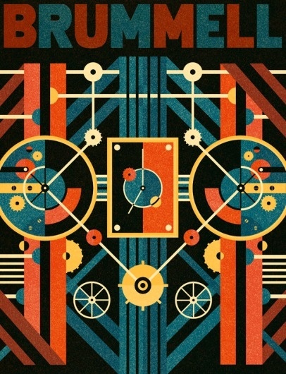 Brummell Thumb - Ben Newman Illustration #inspiration #lettering #design #graphic