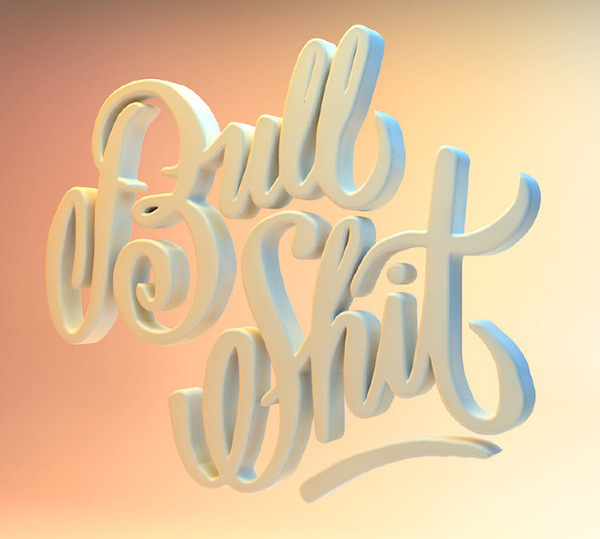 NO MORE... The Pressure #design #graphic #3d #typography