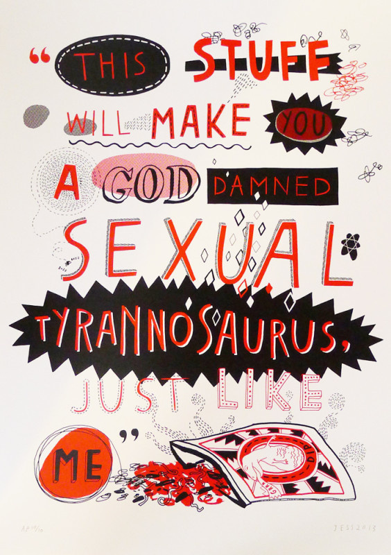 PREDATOR #screen #print #typography